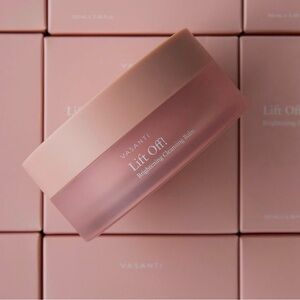 New Vasanti Lift Off! Brightening Cleansing Balm